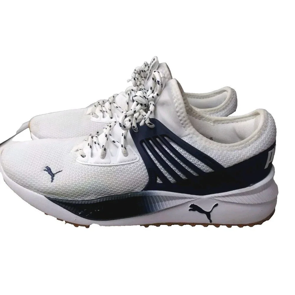 Puma Pacer Future Alumni Running Shoes Men's Size 10.5, White